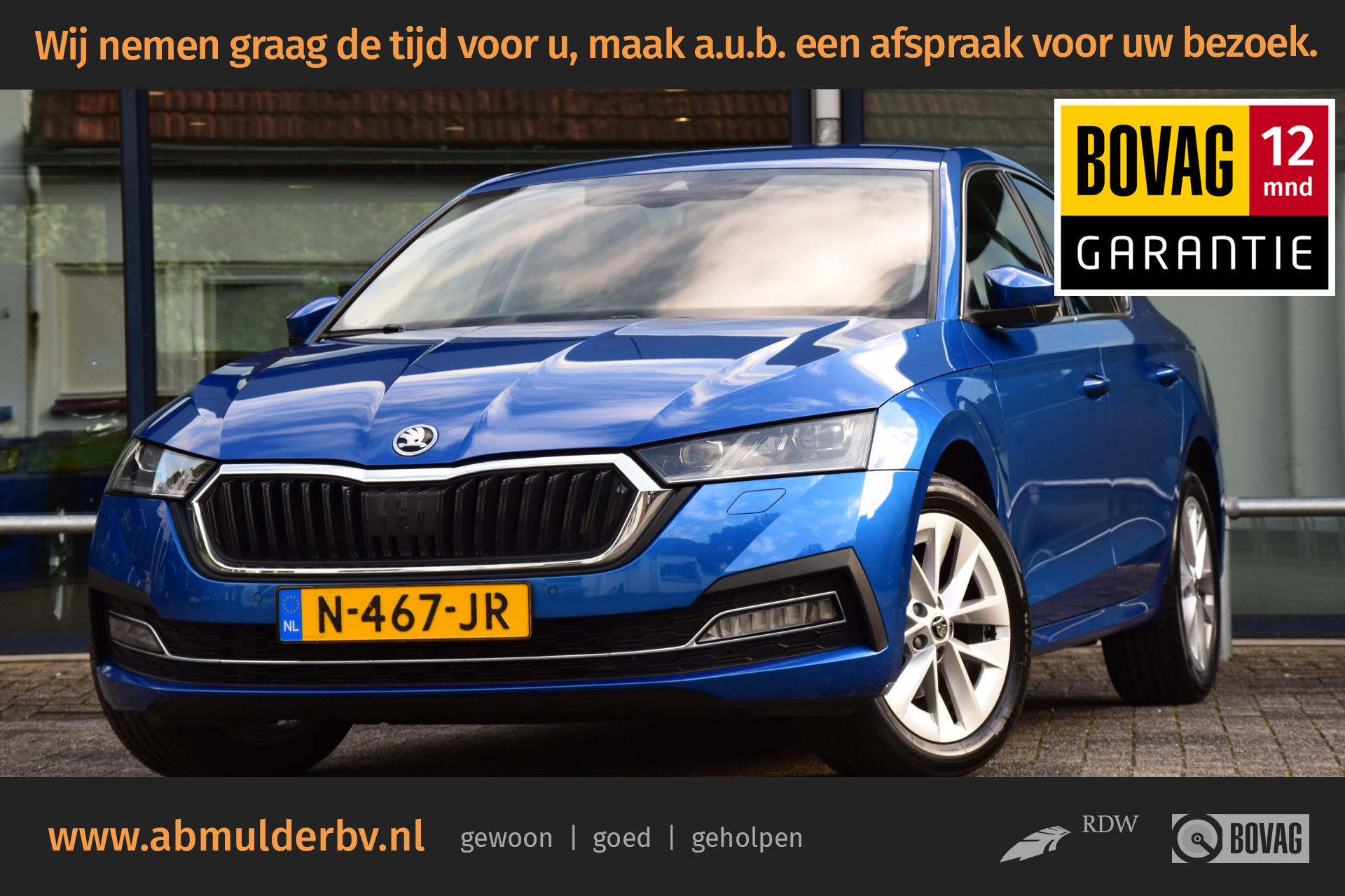 Skoda Octavia 1.5 e-TSI 150PK Business Edition Plus DSG Automaat | Org. NL | BOVAG Garantie | Full Led Matrix | Camera | Adaptive Cruise Control | Stuur&Stoelverwarming | Head-up display | afbeelding 1